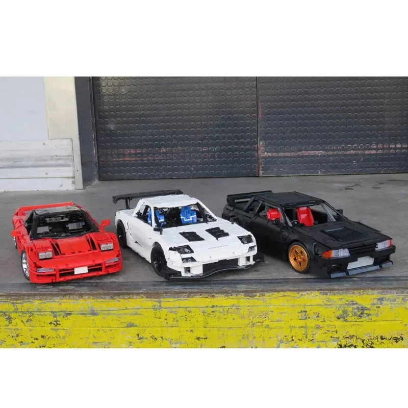 

MOC-46448 City RX-7 Sports Car Racing Building Blocks Model • 3874 PartsMOC Creative Boys Kids Birthday Building Blocks Toy Gift