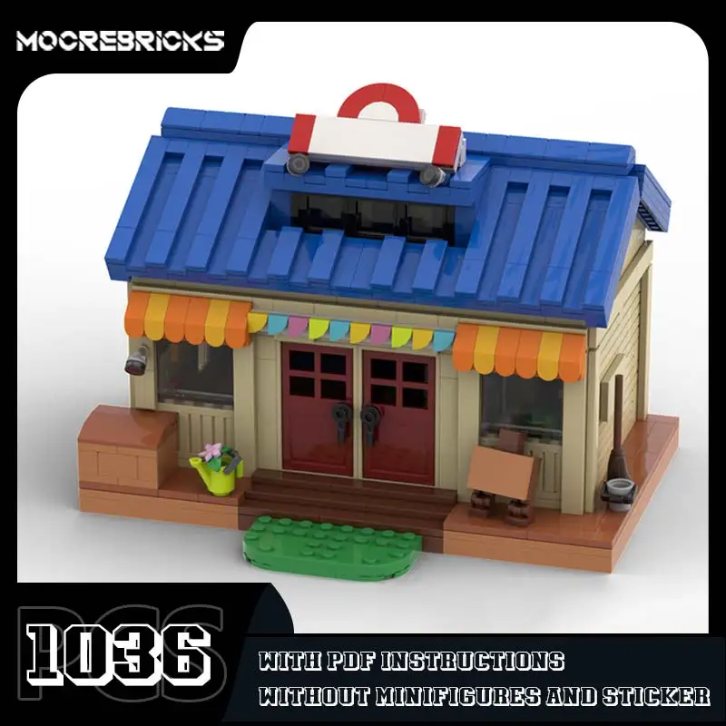 MOC-196104 Ultimate Collection Modular House Model Mini Bricks Expert Toys Street View Architecture Building Blocks Kid's Gifts