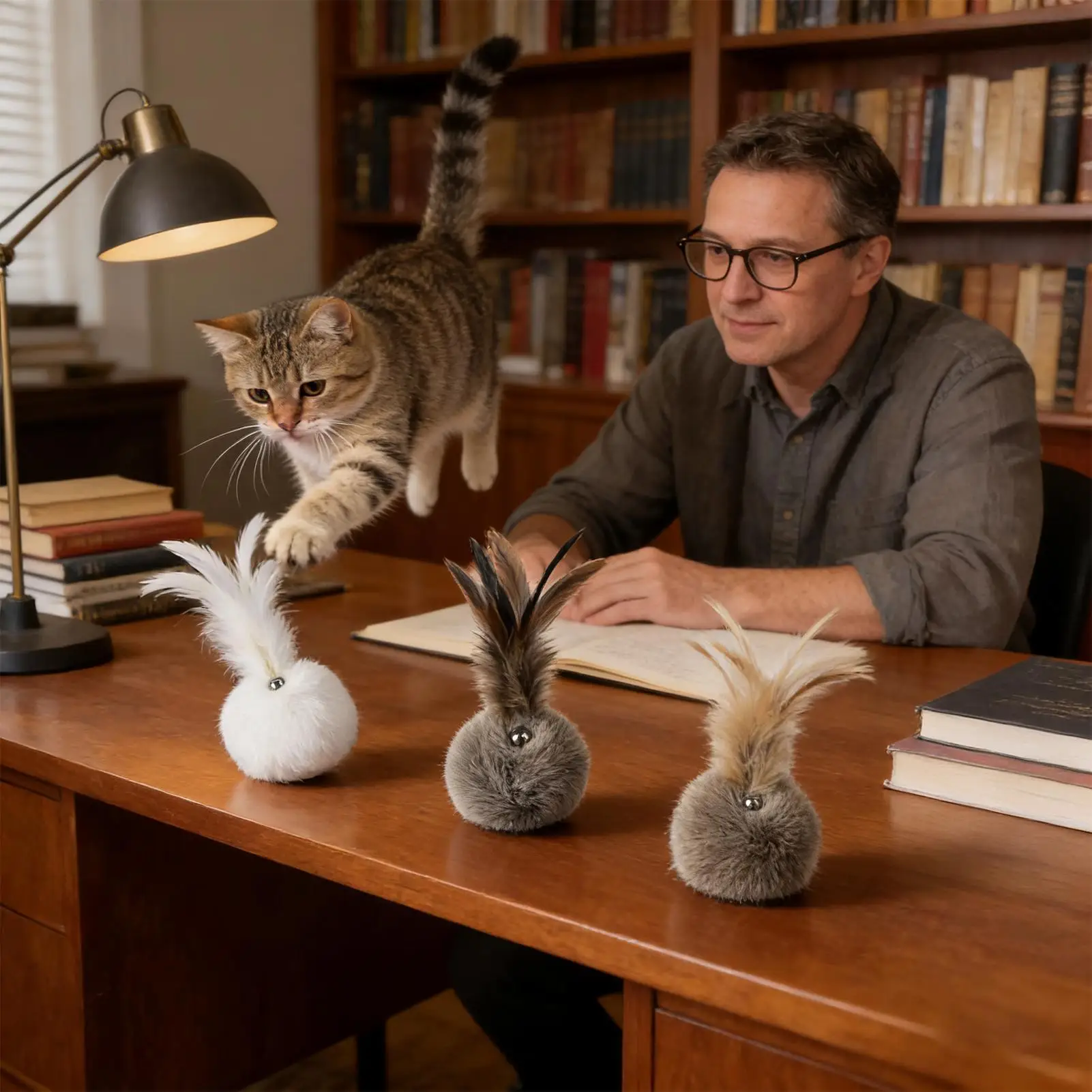 

Игрушечный шарик для кошек, 3 шт., реалистичный шарик для прорезывания зубов из кроличьей шерсти с колокольчиком, реалистичная интерактивная игрушка для кошек из кроличьей шерсти зубов