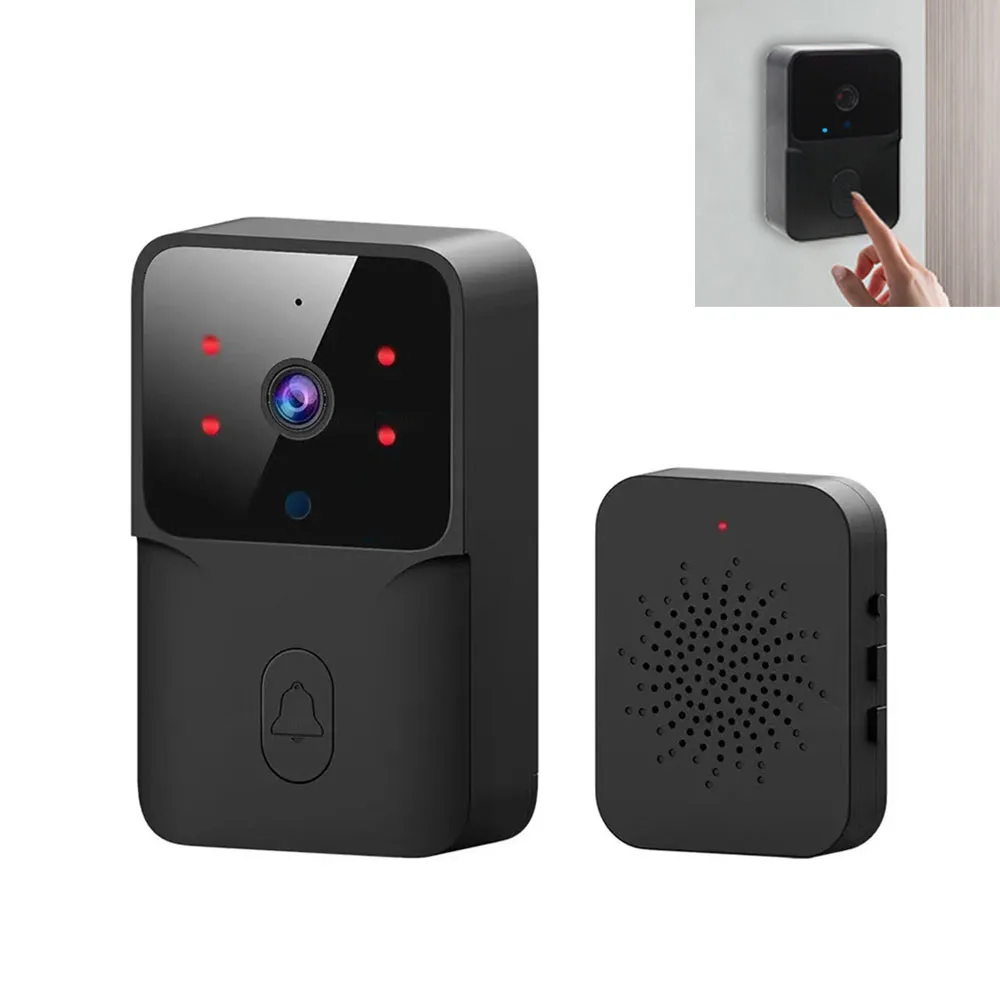 

Smart Home Security Night Vision For Home WIFI Camera Wireless HD Door Bell Two Way Intercom Voice Change Door Video Doorbell