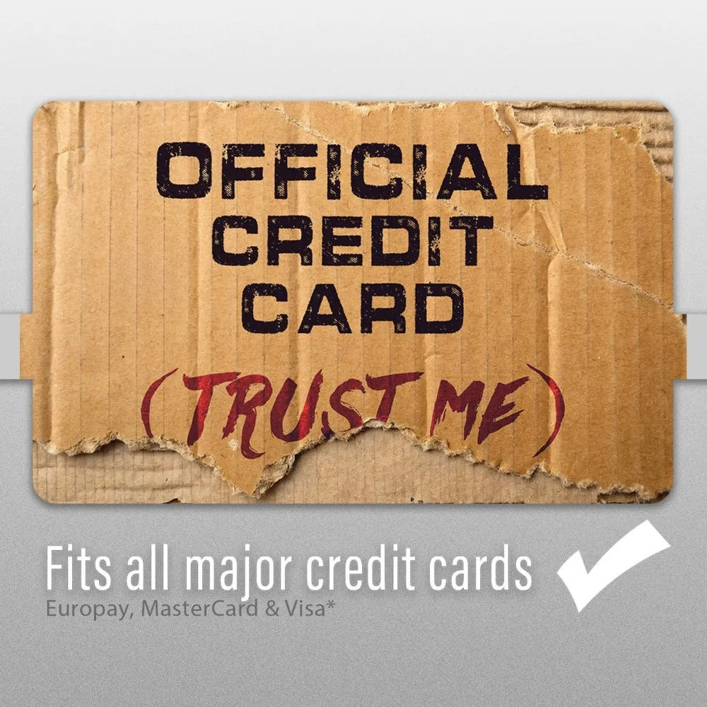 New Trust Me Credit Card Stickers Waterproof Decoration Bus Subway Card Multiple Types of Stickers Accessories Self-adhesive
