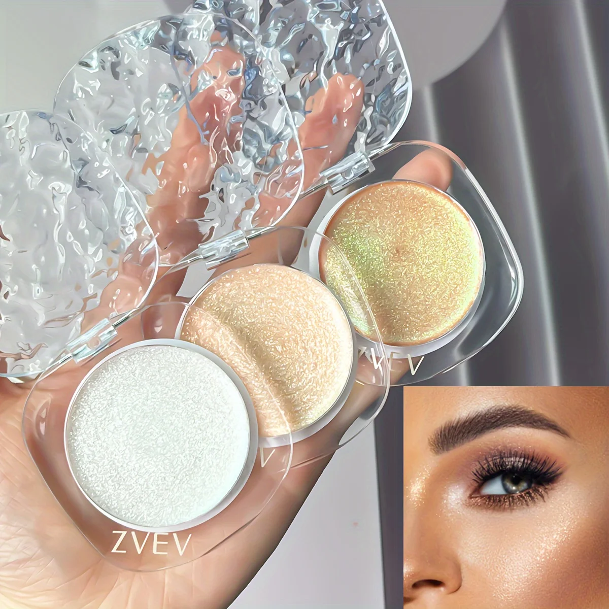 アイシャドウパレット,キラキラ,耐水性,耐久性のあるアイメイク顔料