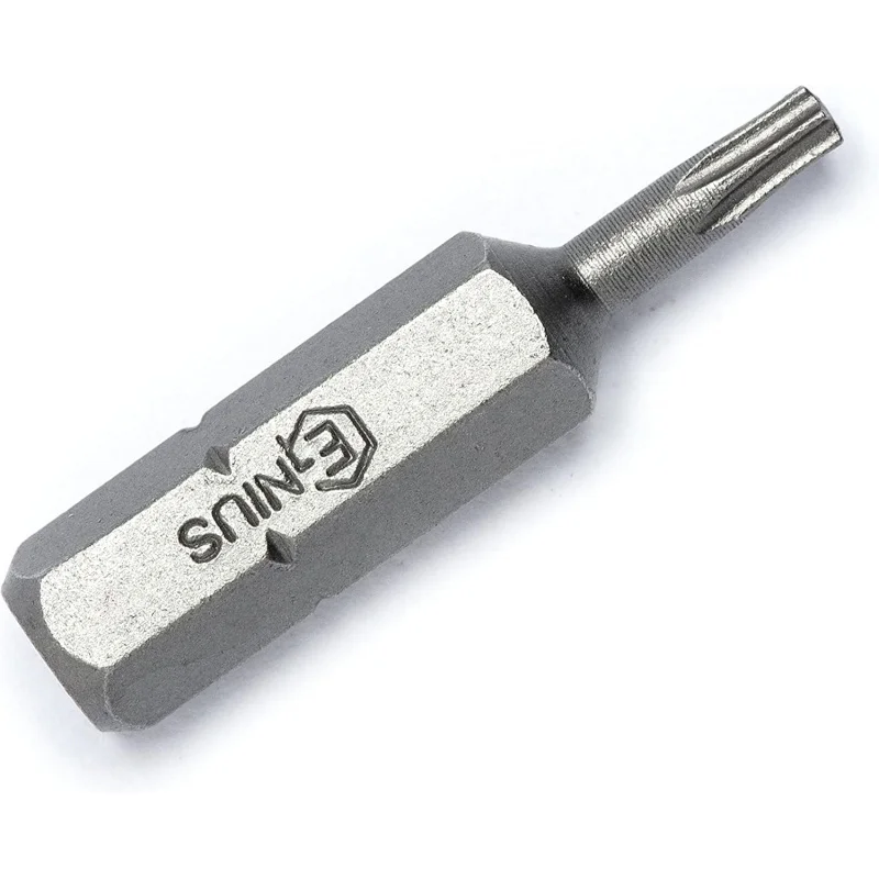 Non in magazzino. fuori stoock..Genius Tools Gambo esagonale da 1/4", punta per cacciavite a stella T-6 30 mmL - 6106