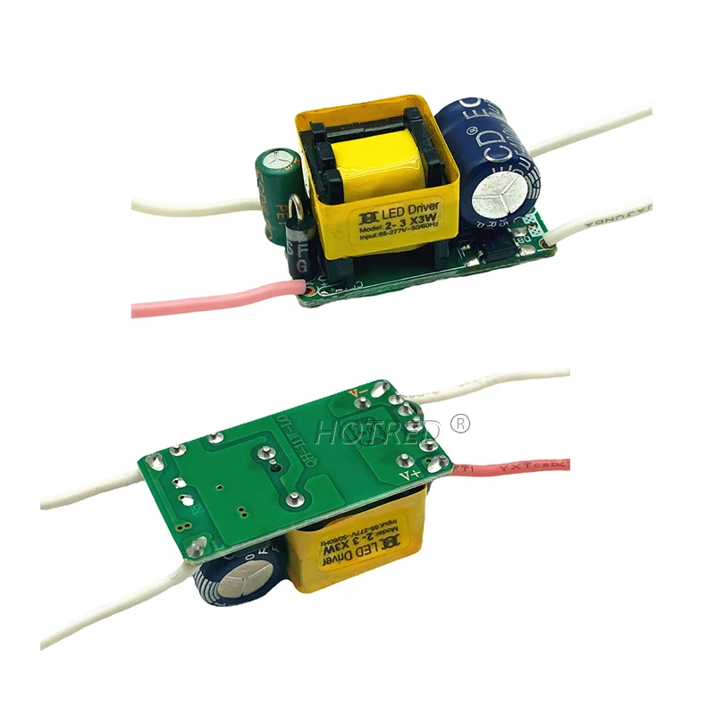 5pcs LED Driver Power Supply 10W 3X3W 4X3W Lighting Transformers DC 6-10V 600mA 900mA For 10W Led Chip Input 85-265V Constant Cu