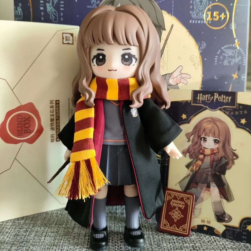 New Genuine Harry Potter Blind Box Q Version Mjd Cloth Action Figure Cool Mystery Box The Philosophers Stone Cute Kids Gift Toy view 5