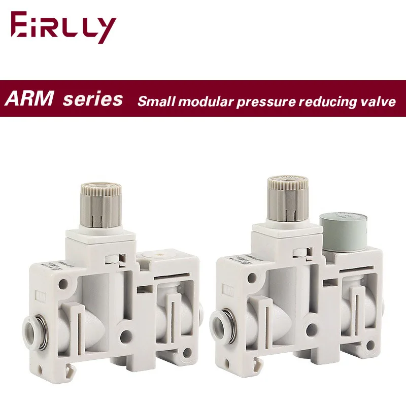 SMC type miniature pressure regulating valve ARM5SA/SB-06-07-08-A pneumatic small modular precision pressure reducing valve