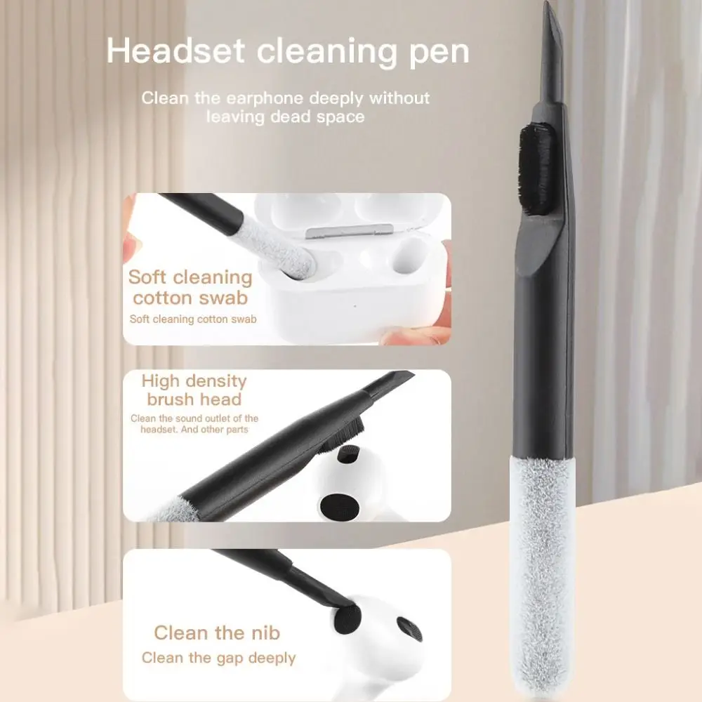 Picture 4: 18 in 1 Computer Keyboard Cleaner Kit with Storage Box Reusable Earphone Clean Brush Set Professional Dust-proof