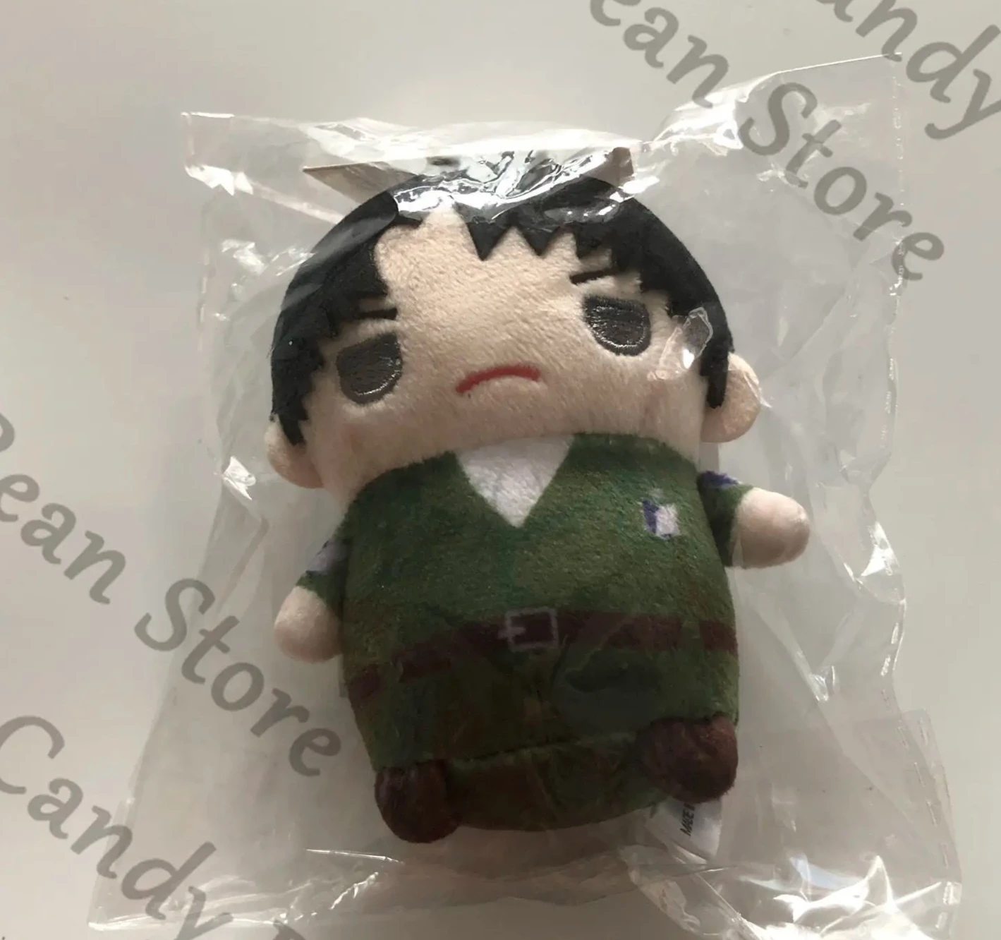 本物の進撃の巨人アニメ-リヴァイ・アッカーマン-エレン・イェーガー-ミカサ・アッカーマン-コスプレ-ふわふわコットン-マウメット-漫画人形ペンダント-ギフト