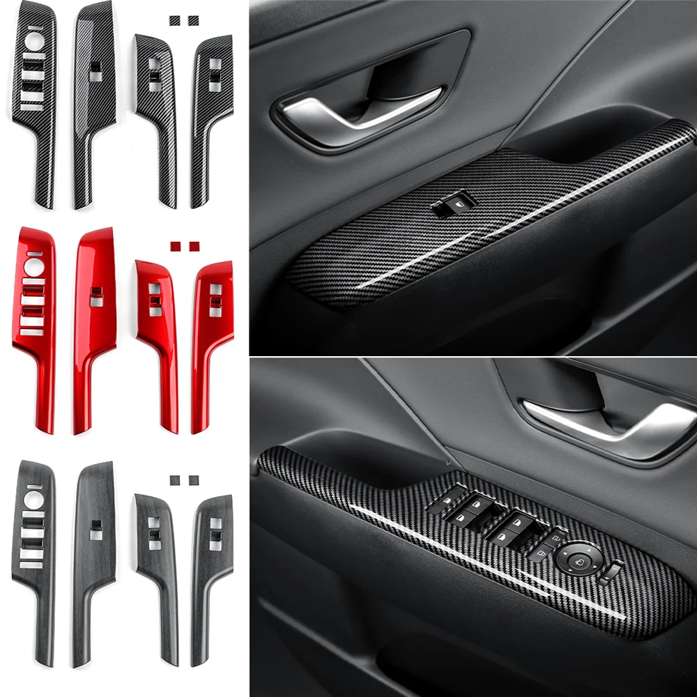 

Декоративная накладка на панель управления стеклоподъемниками из АБС-пластика для Hyundai KONA SX2 2024-2026 (левый руль)