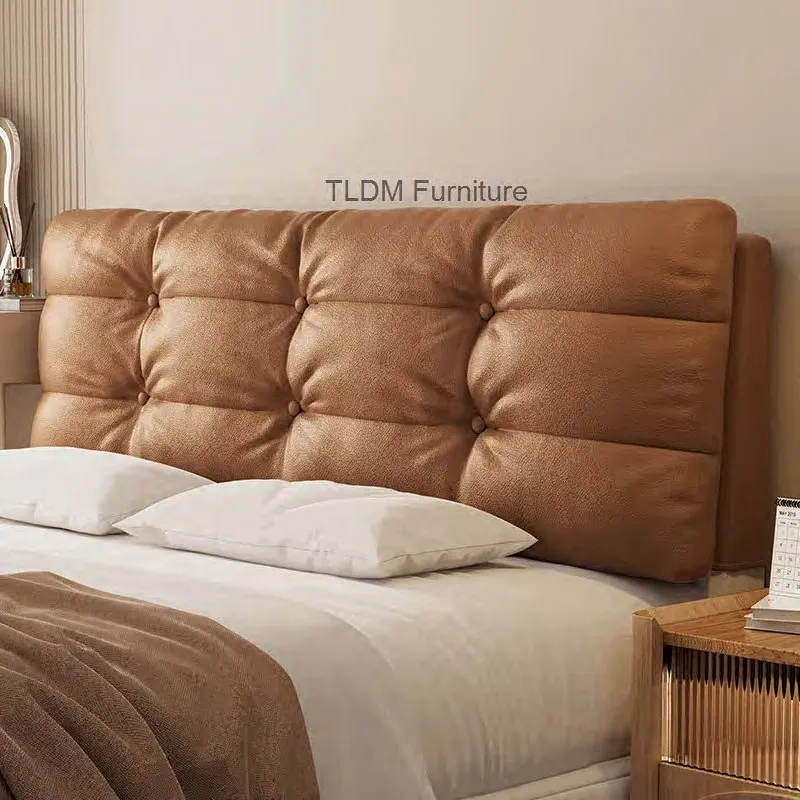 Nordic Soft Bed Headboards Cushions for Bedrooms Dormitories Home Fabric Headboard Covers Double Headboards Cushions Furniture