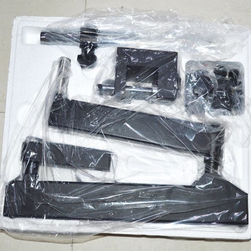 ذراع مفصلية متحركة مرنة، حامل ذراع كبير، مجهر ستيريو ثلاثي العينيات لإصلاح جراحة الحيوانات الأليفة #5