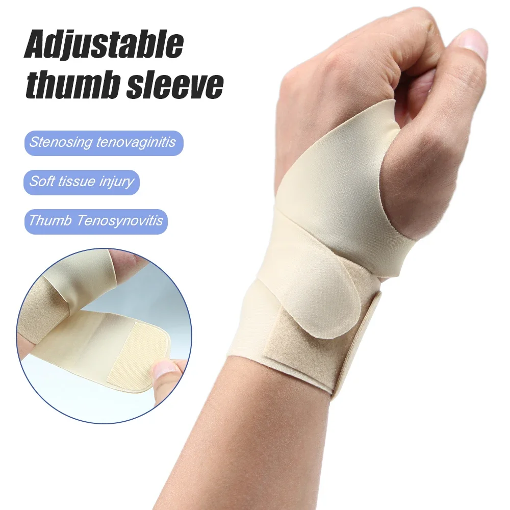 Ultra Thin Wrist Brace - Sport Slim Carpal Tunnel Support for Men Women, Adjustable, Lightweight, Breathable and Skin Friendly