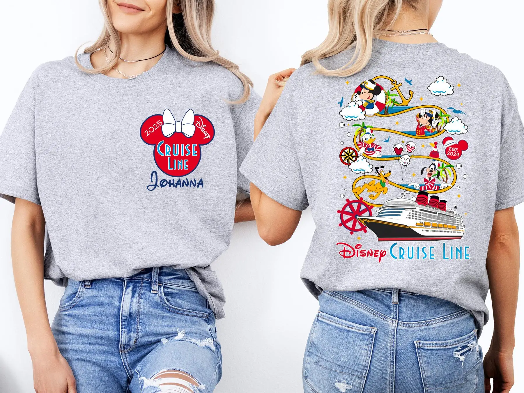 Camiseta de crucero de Disney 2026, camiseta del viaje de Mickey, camiseta de crucero de Minnie, regalo de vacaciones familiares, vacaciones de crucero de Disney Park
