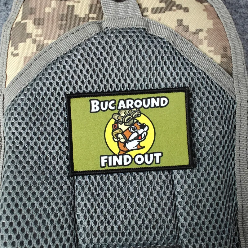 2026 Neue Patches, interessante Moralabzeichen, für Kleidung, Hüte, Rucksäcke usw., mit Klettverschluss – Detail 4