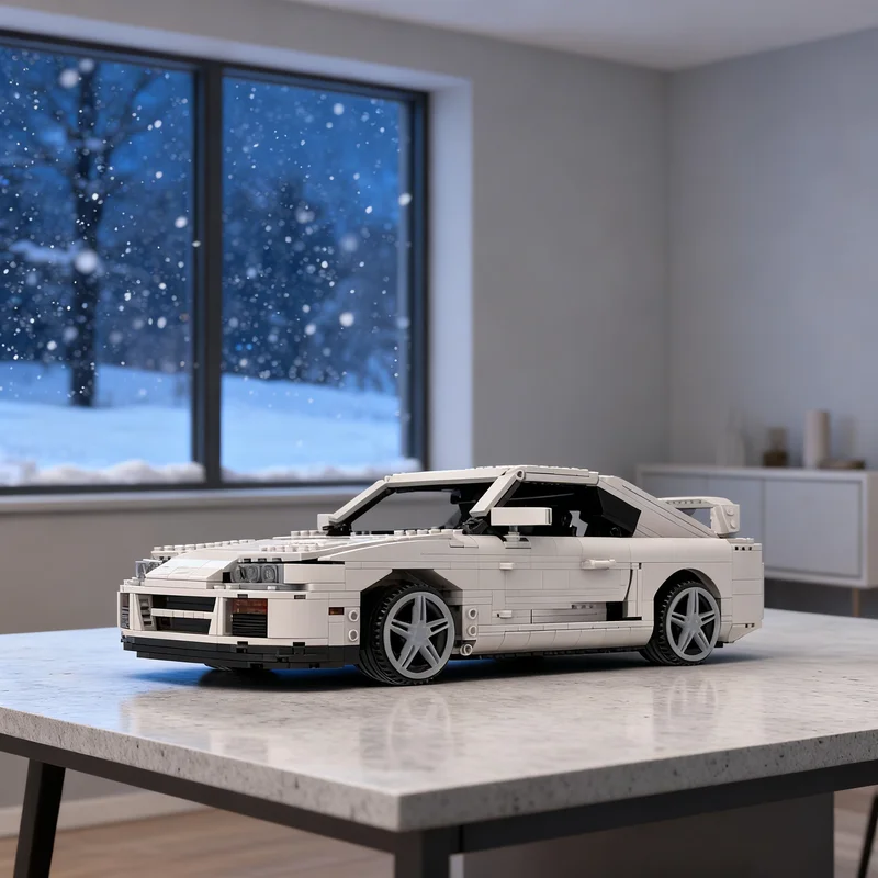 

Набор строительных блоков MOC Toyota Supra A80 (1223 детали) – креативный подарок для сборки, декор для дома и офиса, премиум-класс для взрослых и детей