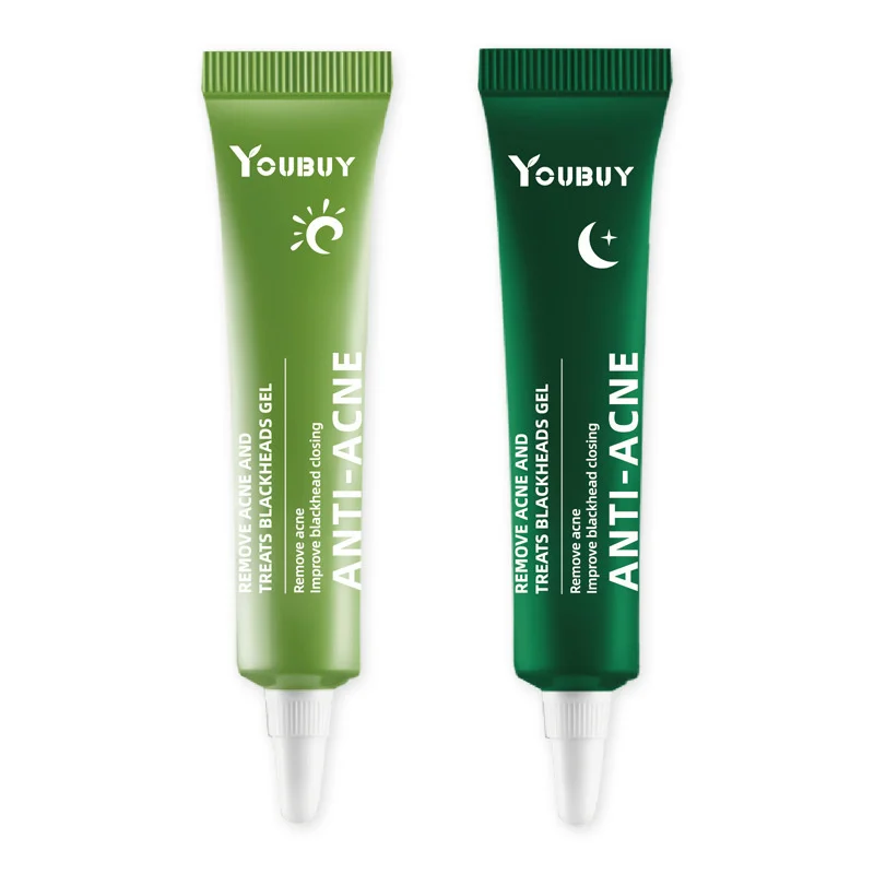 Crema blanqueadora de eliminación rápida de acné, Gel de reparación de tratamiento de manchas de acné, Control de aceite, hidratante, reducción de poros, cuidado de la piel
