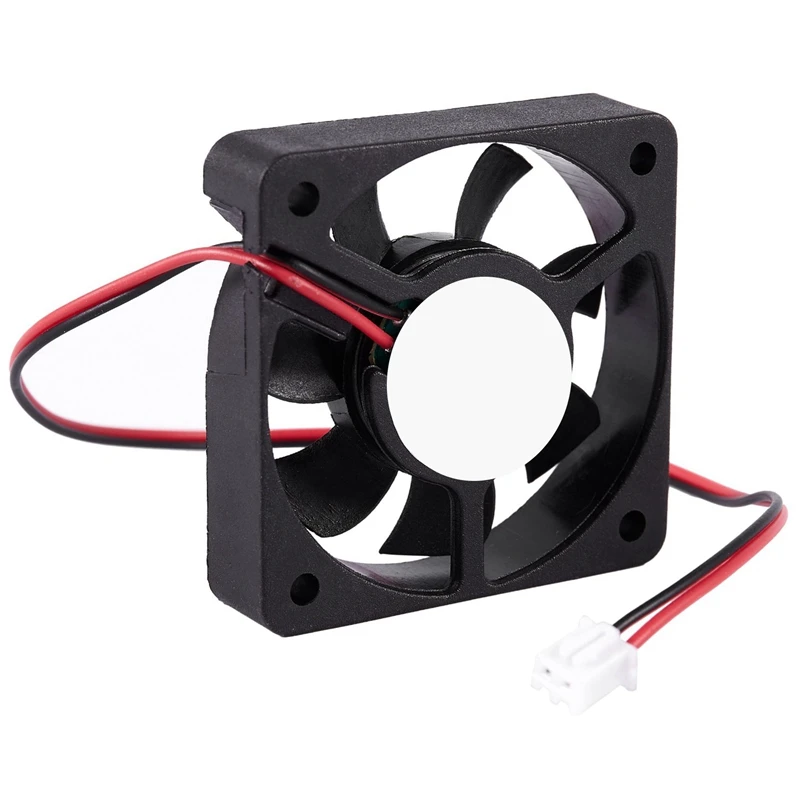 2X 50Mm 12V 2Pin 4000RPM Sleeve Bearing PC Case CPU Cooler Cooling Fan