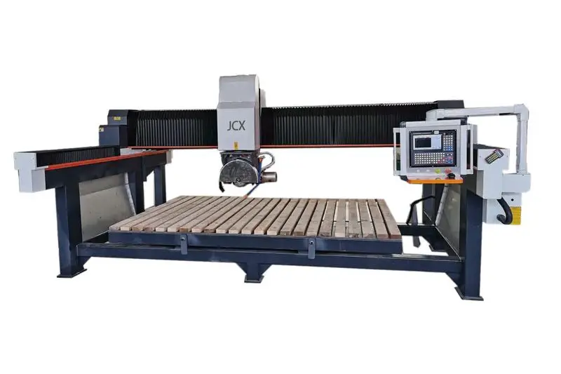 Fabriklieferant 5-Achsen-Brückensäge CNC-Steinschneidemaschine für Küchenarbeitsplatten aus Marmor, Granit, Quarz