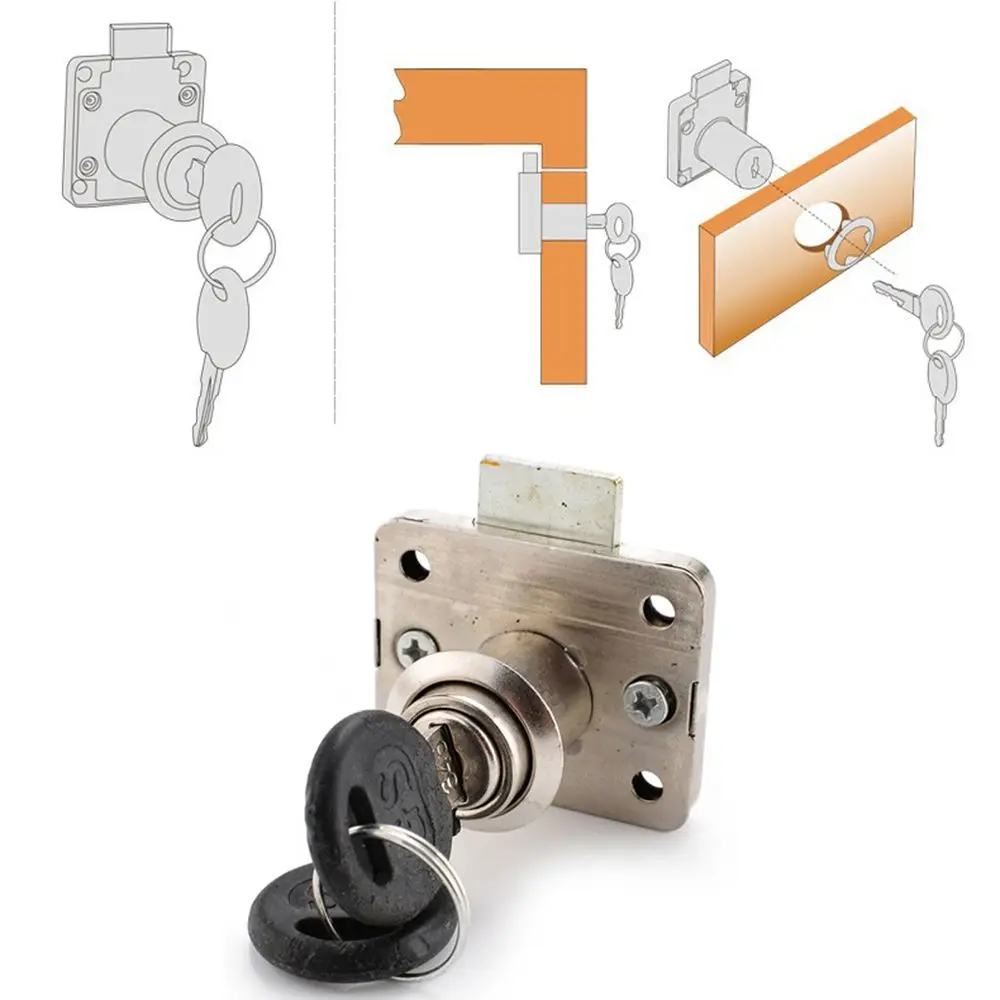 

Home Hardware High-grade Durable Wardrobe Locks Furniture Accessories Cabinet Locks Drawer Lock