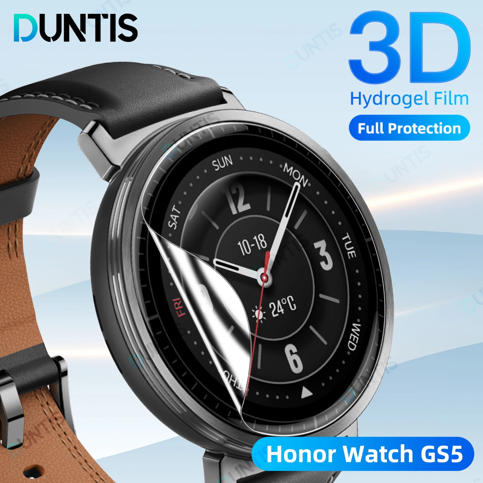

3D-защитная пленка для экрана Honor Watch GS5, гибкая, мягкая, с полным покрытием, аксессуары для защиты