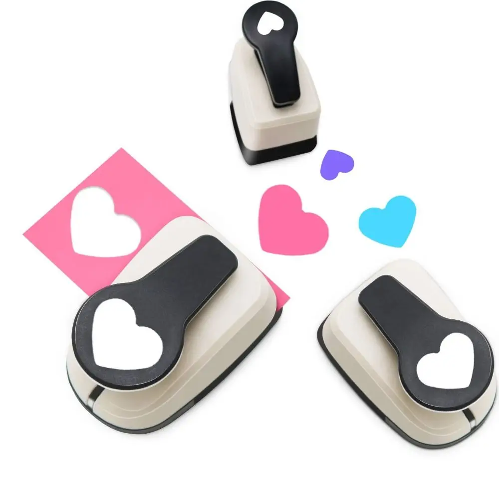 9/1625mm Craft Hole Puncher Paper Card Arts Crafts Scrapbooking Punches Maker Embossing Border Paper Punch Tag Punch Kids