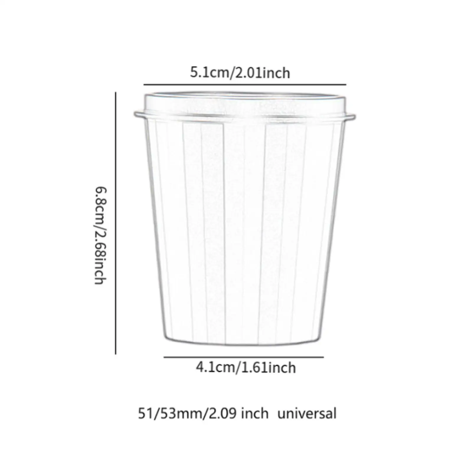 Coffee Powder Cup, Coffee Tool, Coffee Powder, Reusable Dosing Cup, Coffee Dosing Conveyor for Bar, Cafe, Home, Restaurant,