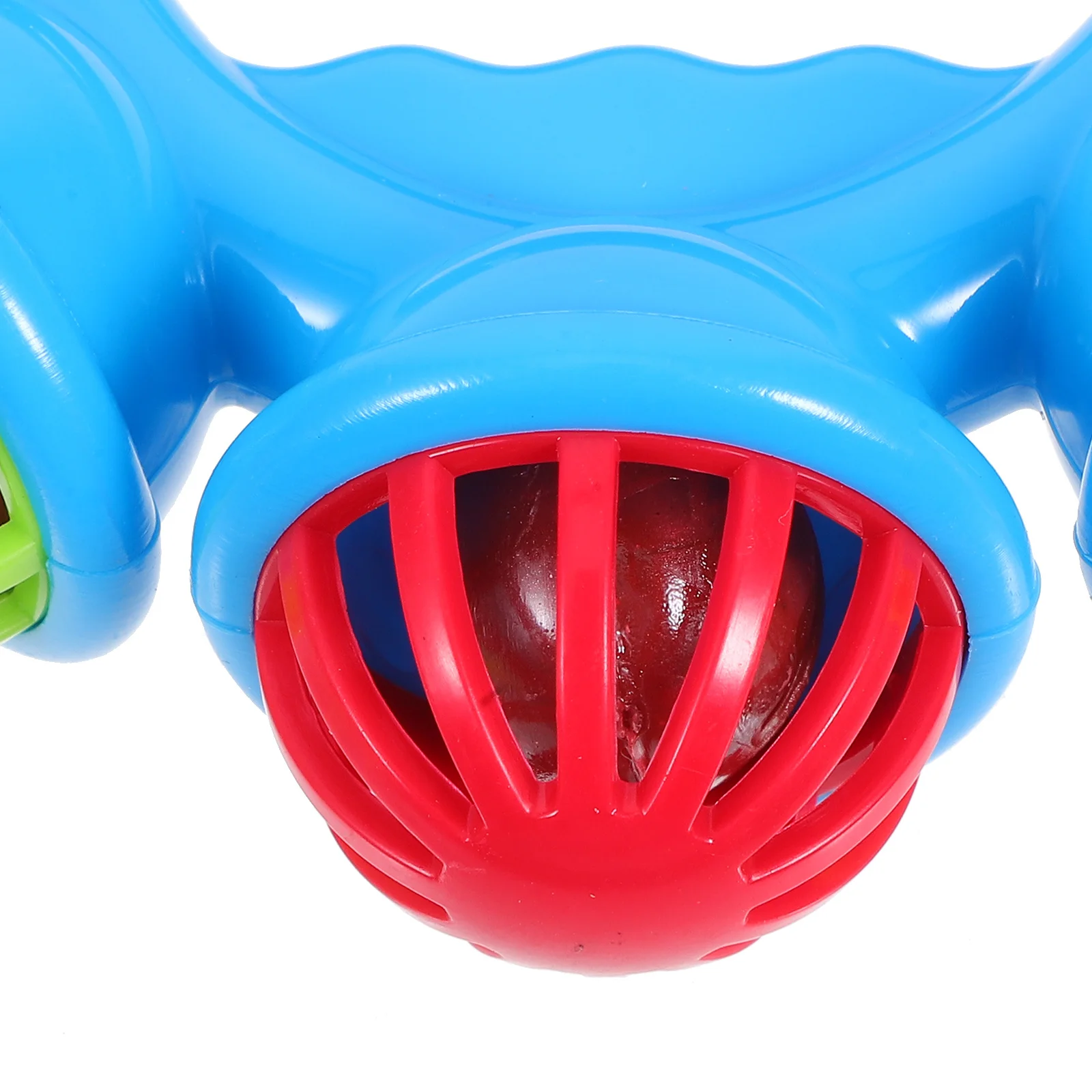 Tamborim de Mão Pequeno para Crianças, Conjunto de 3 Peças de Brinquedo com Sino, Instrumento Musical de Cor Aleatória, Presente de Som Calmante para Bebês