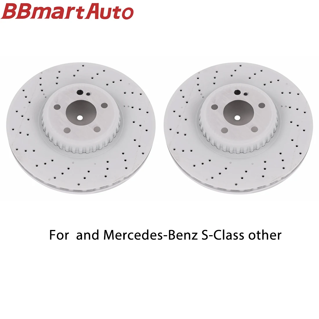 

2224200172 2pieces front brake disc for Mercedes-Benz S-Class other.BBmart Auto Parts