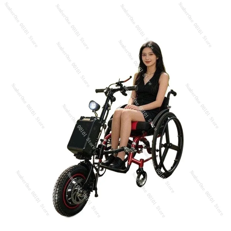 Portable Electric Wheelchair Tow Head Front Attachment Mobility Scooter Traction Device Lithium Battery Powered Airline Approved