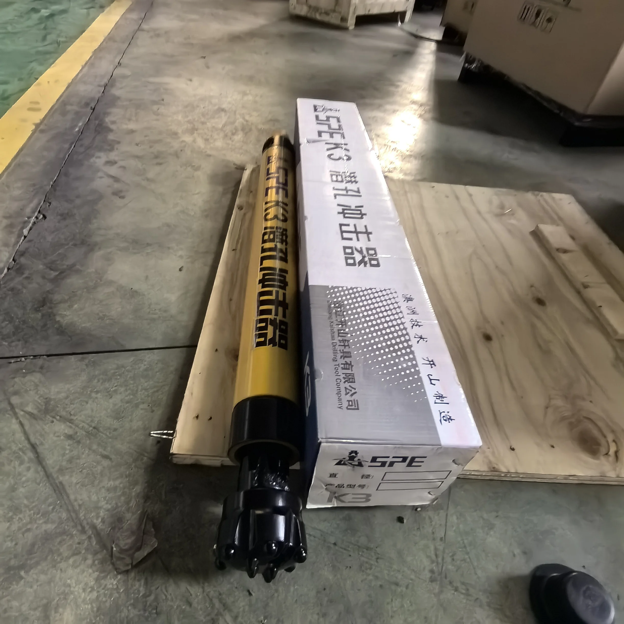 Palu DTH Tekanan Udara Tinggi K3 3 Inci Berkualitas Tinggi dan Tahan Lama untuk Sumur dan Penambangan Air