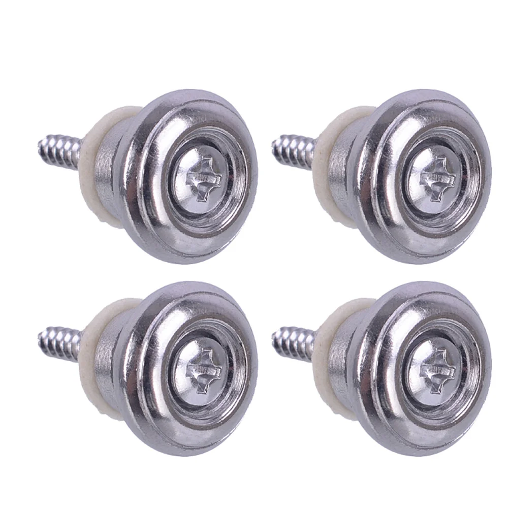

7pcs Folk Belt Buckle Guitar Belt Screw Bolt Acoustic Fixator Durable Premium Material Scratch Protection Gasket For Guitar