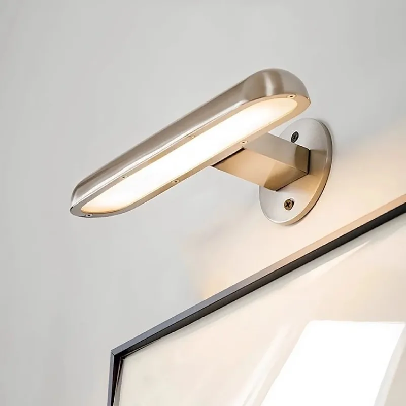 Aluminium Mirror Front Lamp Bathroom Bedroom Wall Lamps American Industrial Style Corridor Lighting Light Entrance Hall Lights