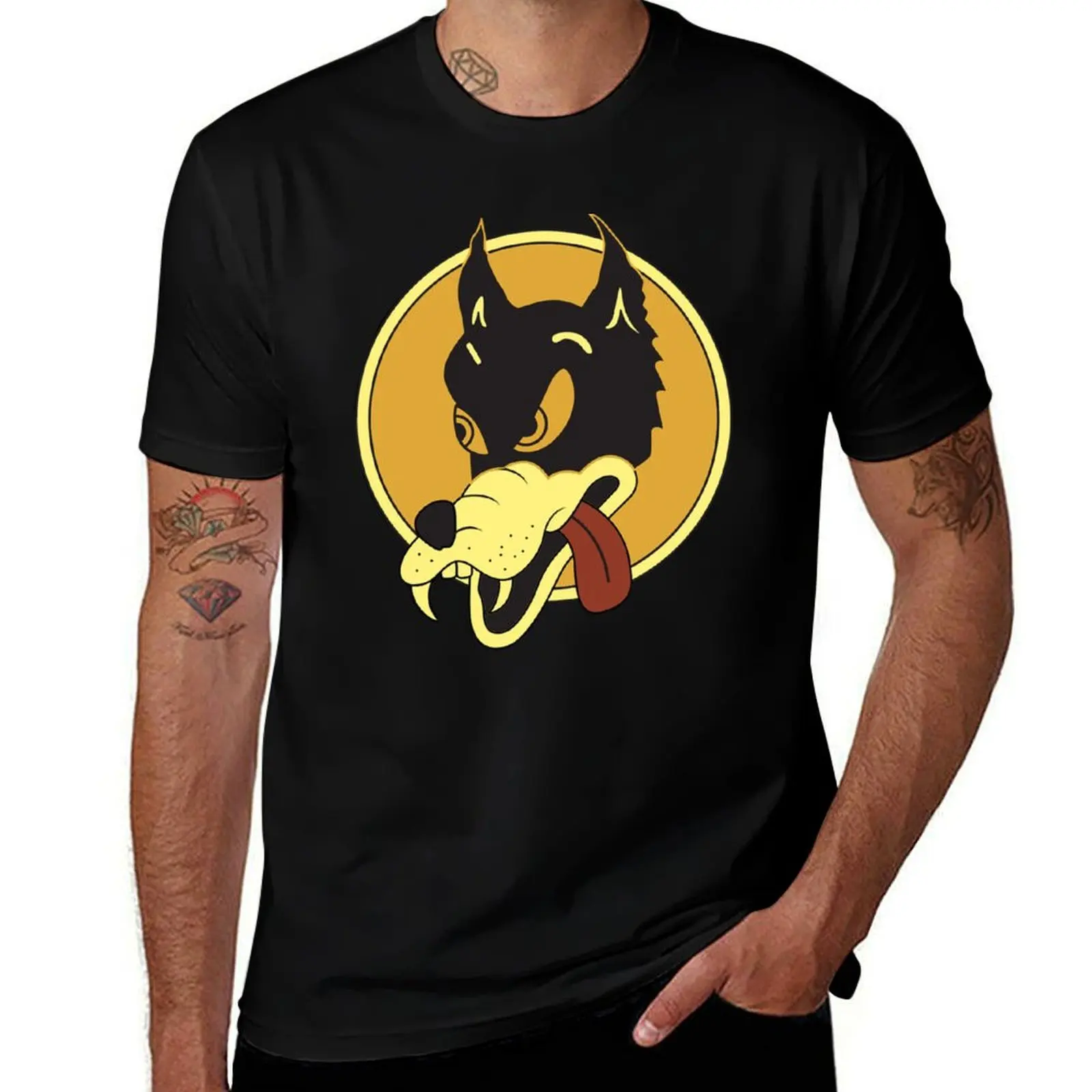 

Jerry-Garcia-Wolf-Guitar T-Shirt man t shirt summer t shirt man cotton t shirt man casual T-shirt