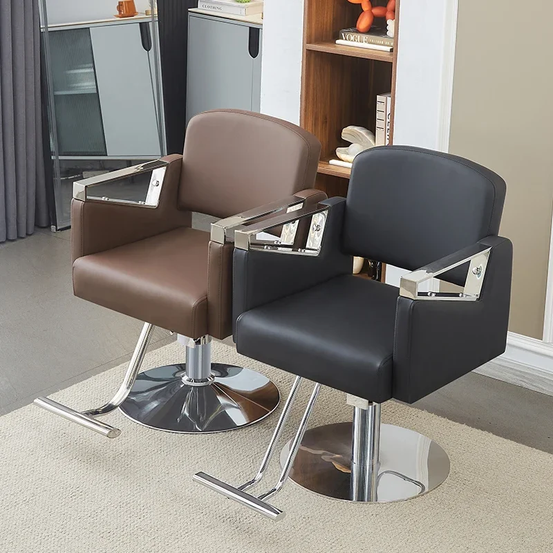 

Equipment Luxury Barber Swivel European Unique Modern Salon Aesthetics Sillones De Barberia Nail Silla De Peluquería كراسي