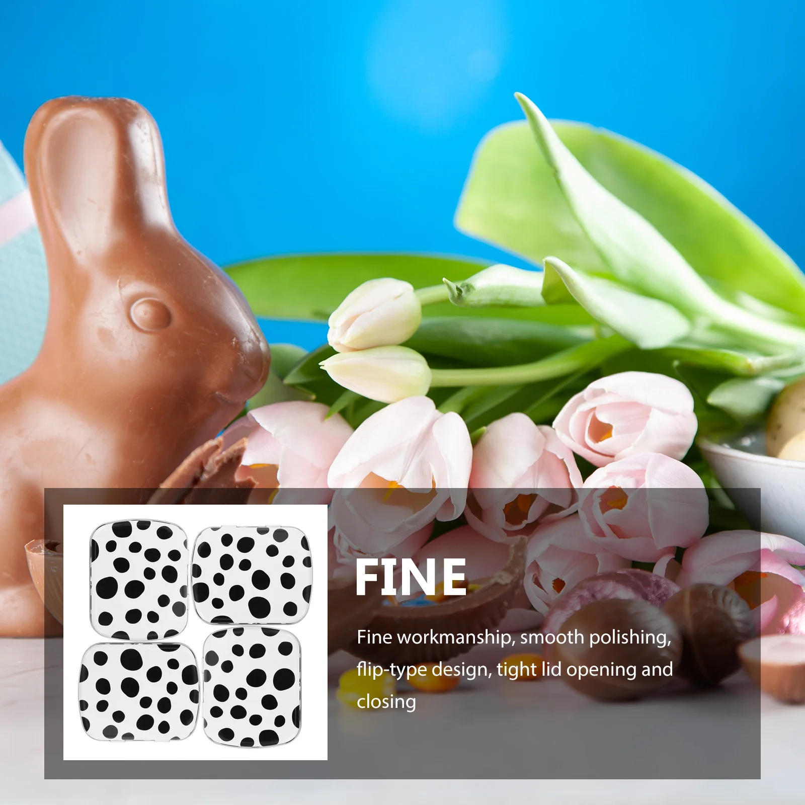 

4Pcs Tinplate Sample Organizer Empty Small Metal Box for Candies USB Drives Keychains Lightweight Durable Gift Packaging