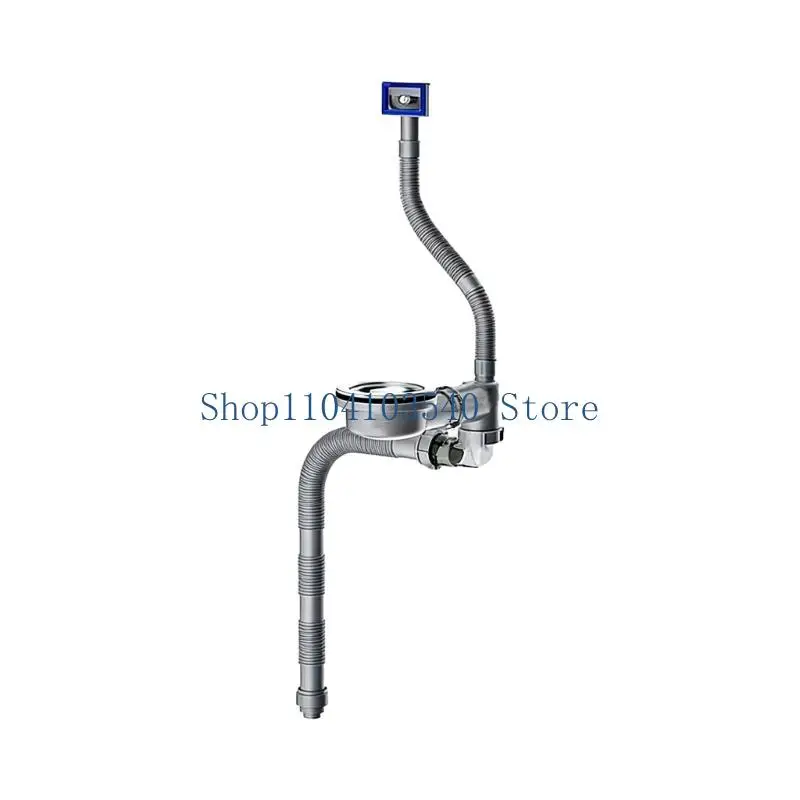 02DC Plastic Kitchen Sink Drain Pipe Downpipe Fittings For Home Use Easy Installation