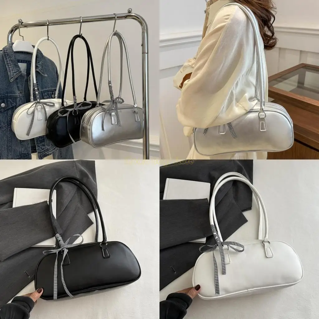 X90D Womens أقواس الكتف حقيبة الإبط حقيبة اليد الجلدية حقيبة إبطية جميع المطابقة #1