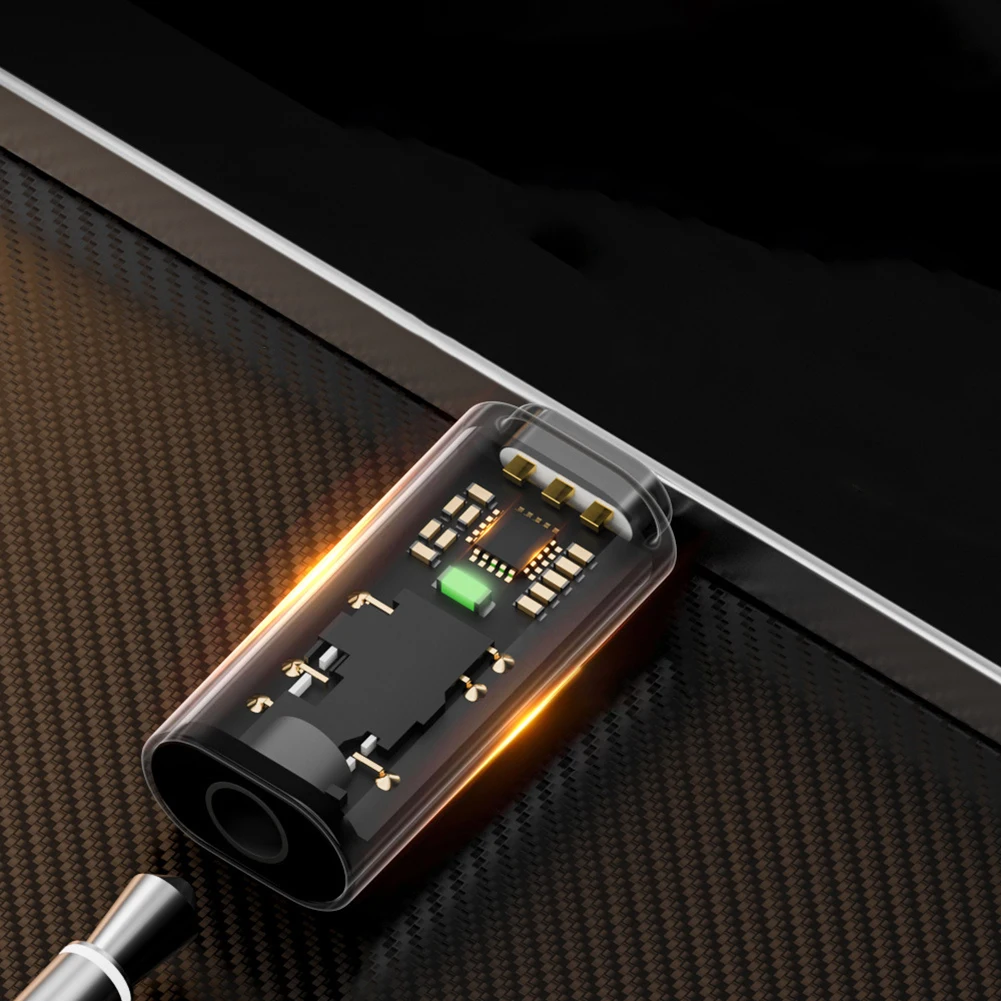 

Adapter 3.5mm Female To TYPE-C Male Adapter Digital Decoding Audio Cable 3.5mm Female To TYPE-C Male Headphone Adapter