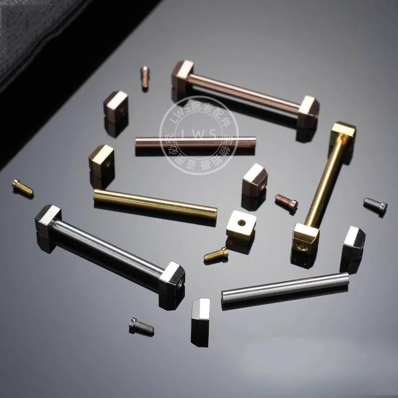 16mm 18mm 20mm 22mm Strap connecting rod For Cartier PASHA Watch stainless steel connecting rod Table ear Band Fixed screw rod
