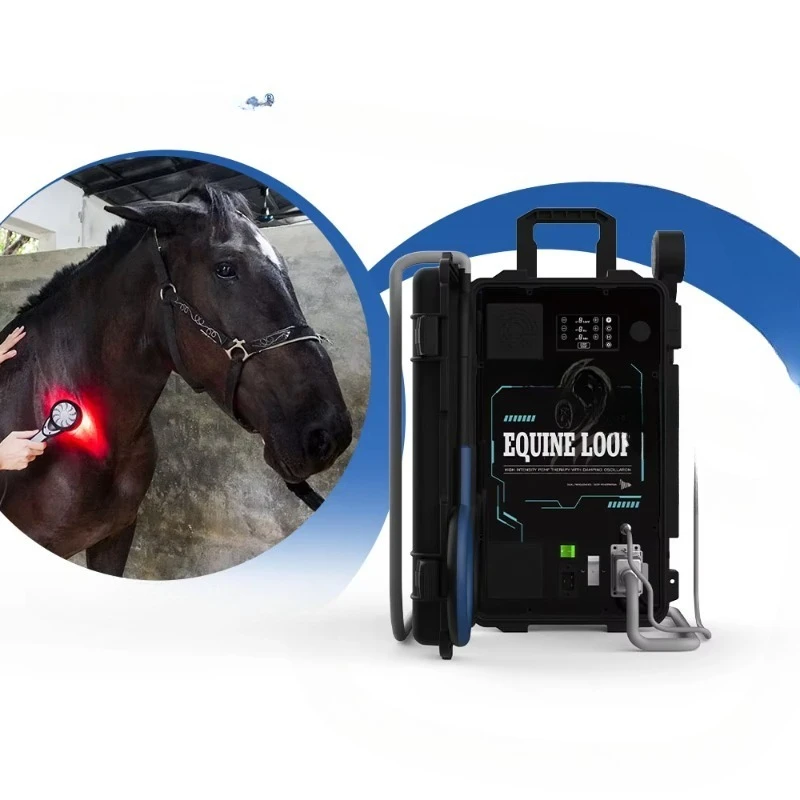 Equine Loop Neo Veterinary PEMF Cold Laser Therapy Equipment Portable Rehabilitation Machine