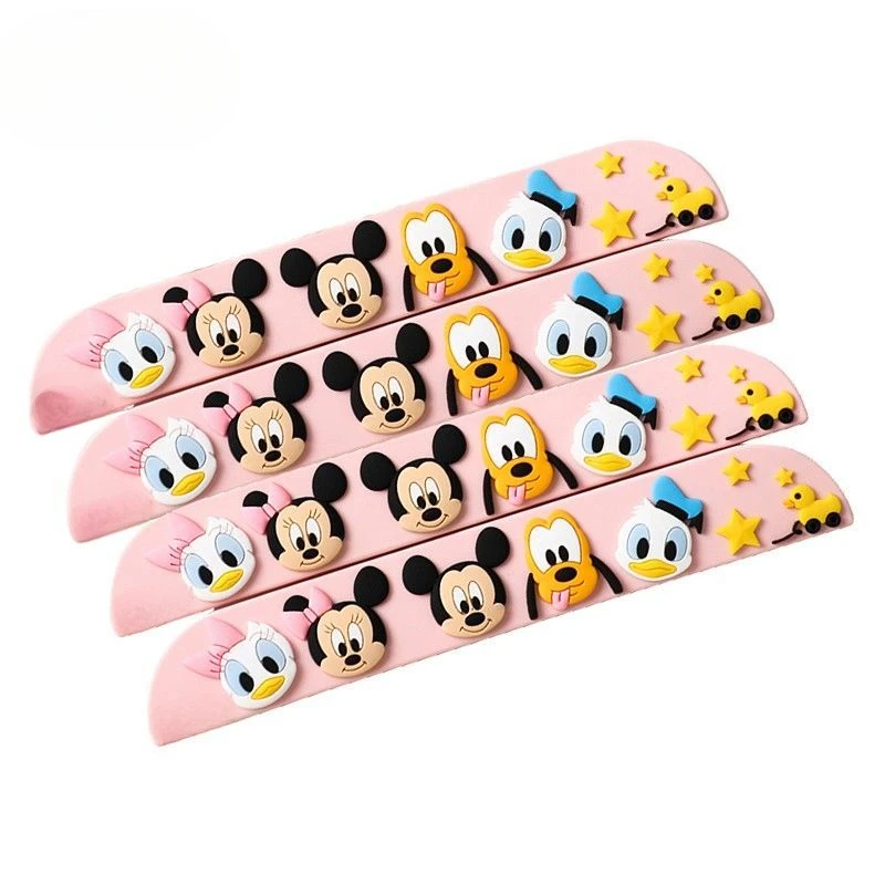 MINISO Disney Mickey Car Door Anti-scratch Anti-collision Strip Sticker Cartoon Collision Protection Pad Rearview Mirror Sticker