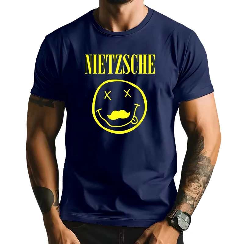 

Friedrich Nietzsche Funny Rock T Shirt Men's Women's All Sizes