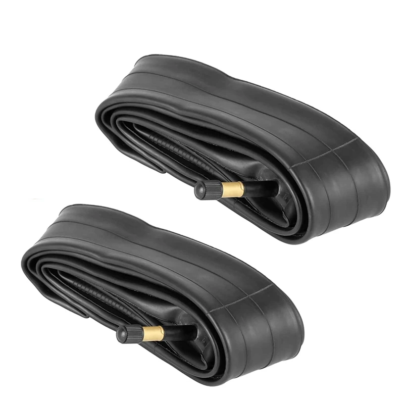 700X35C/38C/40C/43C Bike Inner Tube With Schrader Valve 48Mm, 2 Pack Bike Tire Tube For 700C Road Bicycle