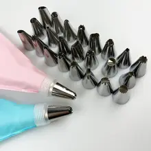 Silicone Pastry Bag Tips 26pcs #5