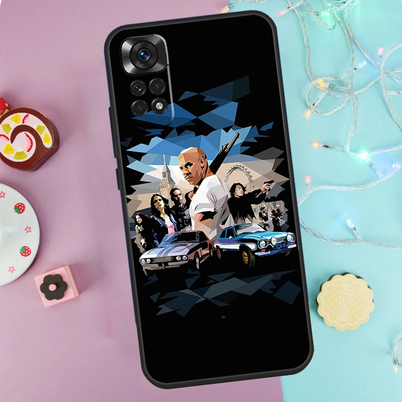 حافظة فيلم سريعة وغاضبة لهاتف Xiaomi Redmi Note 9 10 11 12 13 14 Pro 9S 10S 11S 12S Redmi 14C 10C 12C 13C