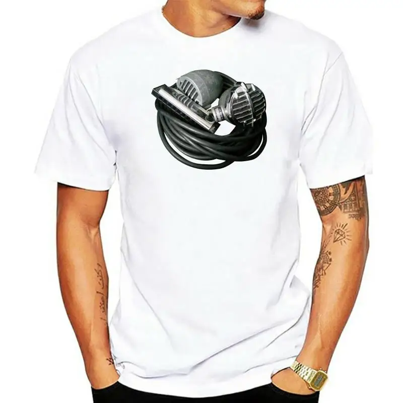 Men tshirt Harmonica and Vintage Bullet Mics - Men's T-Shirt women T-Shirt tees top