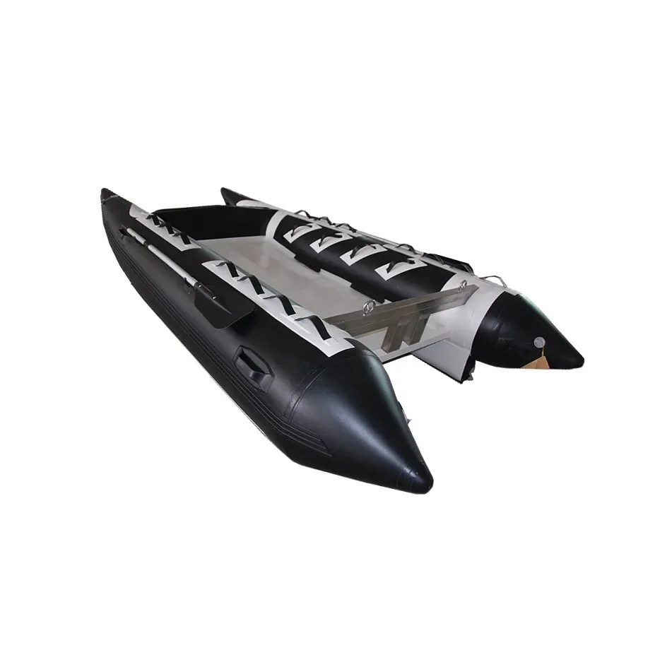 

Inflatable speed catamaran pontoon boat fishing boats fast cat 470