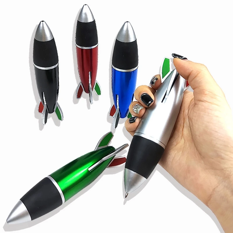 

20Pcs 4-color Creative Missile Aircraft Rocket Design Ballpoint Pens Four color pens