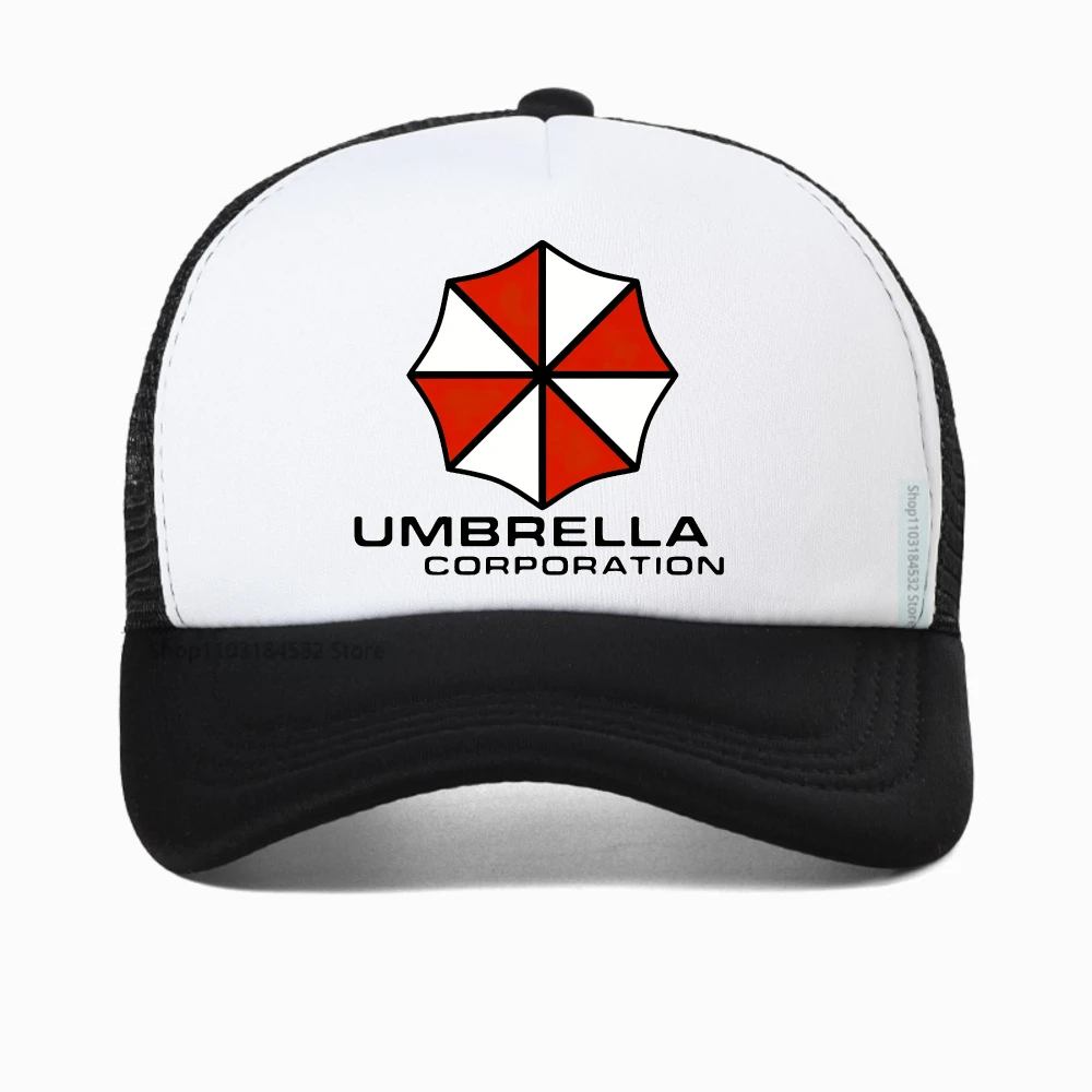 

Umbrella Corporation Evil graphic Breathable baseball cap fashion casual mesh trucker hat summer unisex adjustable snapback hats
