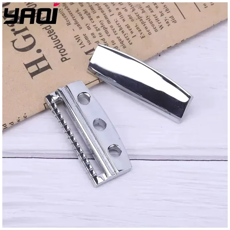 YAQI Single Edge Chrome Color Safety Razor Head Beard shaver Collectibles Birthday Gift For Boyfriend Wet Shave Tools